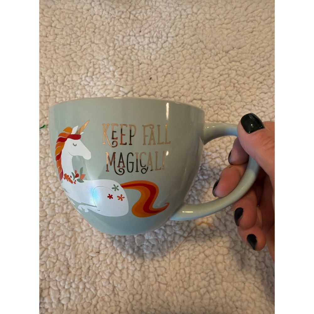 Sheffield Home Keep Fall Magical Unicorn Coffee Mug Ceramic Large